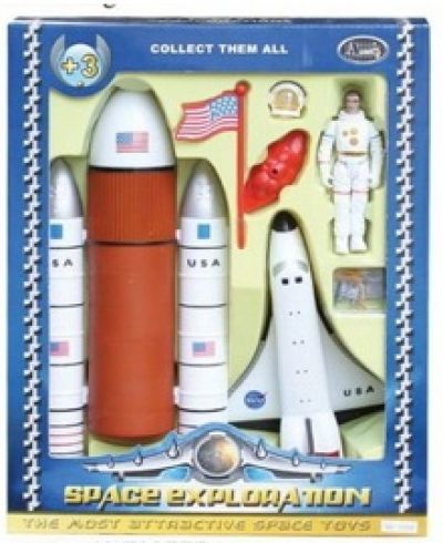 Space Exploration Space Shuttle with Boosters Play Set
