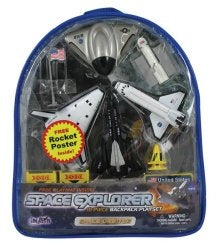 Space Explorer Extreme X-Planes Backpack Playset