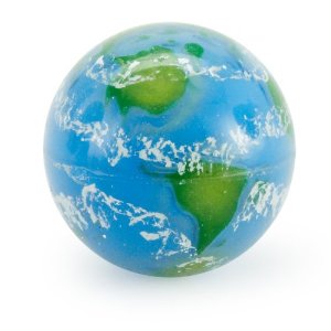 Earth Print Bouncy Ball