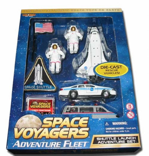 Kids Space Rocket Adventure Fleet Toy Playset