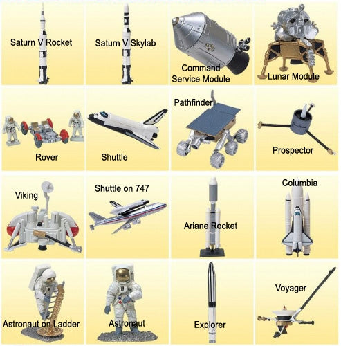 Furuta, American, Space, Program, Miniatures, - SpaceToys.com