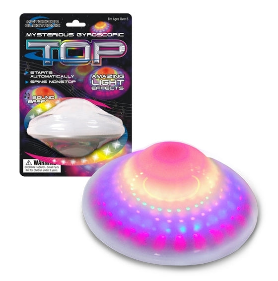 Gyroscopic light up top