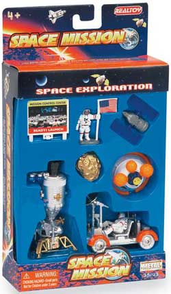8 piece lunar explorer play set