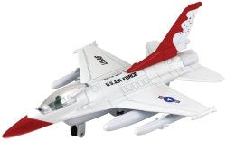 Die cast Pull back f-16 (6 pack)
